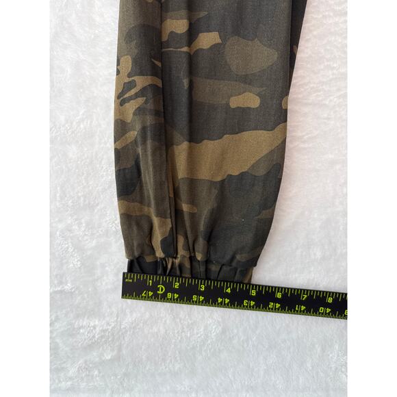 American Bazi Camo Cargo Pants Womens Size Medium Camouflage Military Jogger - Picture 7 of 8